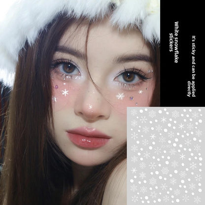 [PERFECT FOR CHRISTMAS] Makeup Face Accessories