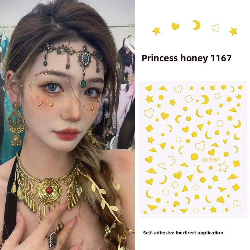 [PERFECT FOR CHRISTMAS] Makeup Face Accessories