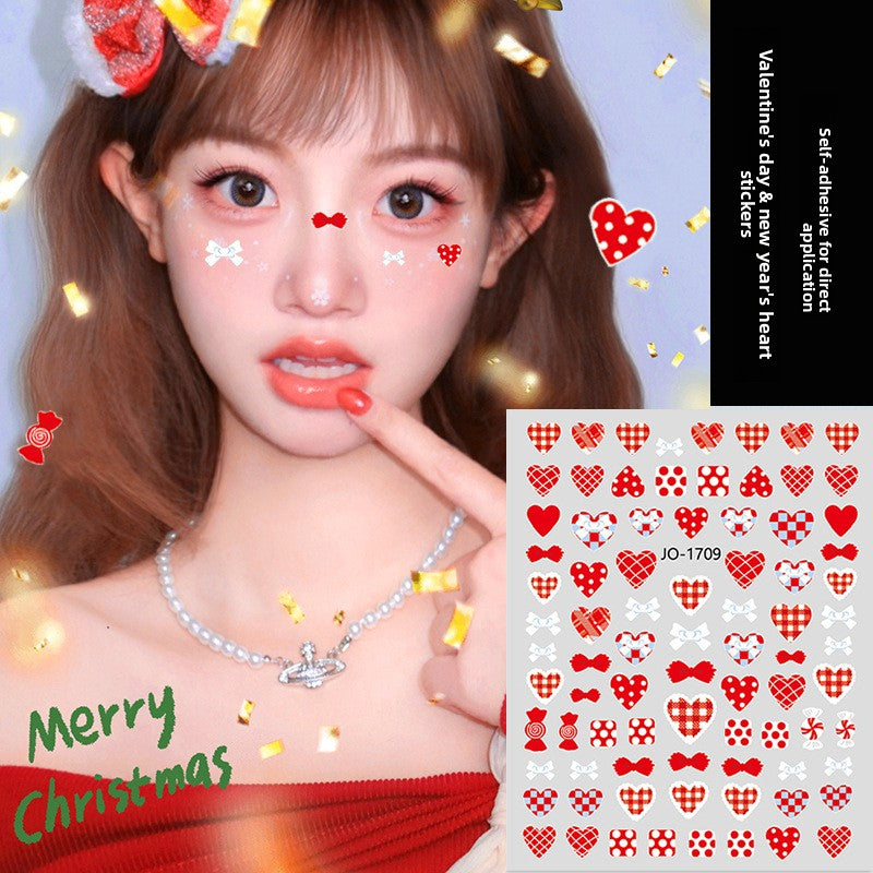 [PERFECT FOR CHRISTMAS] Makeup Face Accessories