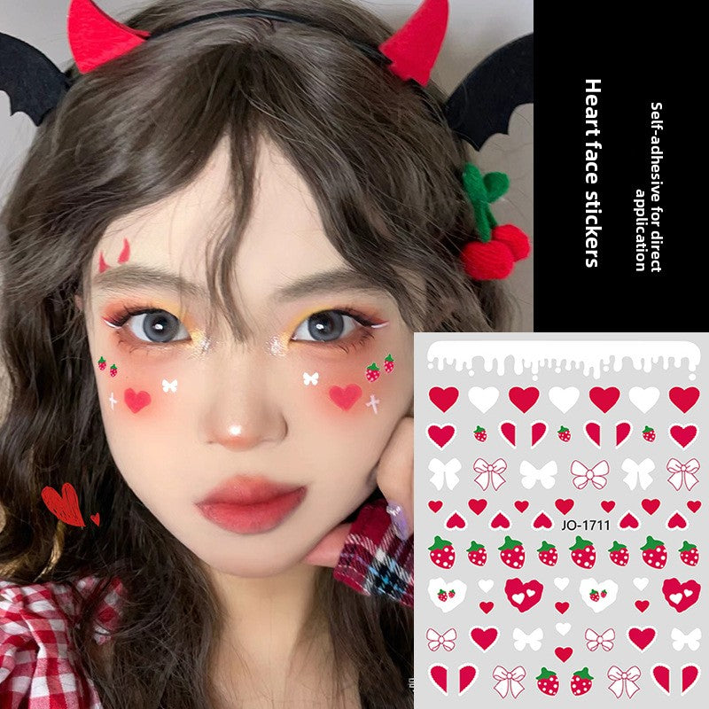 [PERFECT FOR CHRISTMAS] Makeup Face Accessories