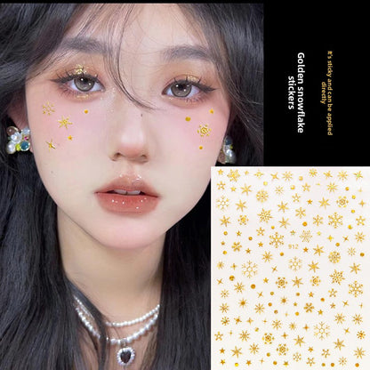 [PERFECT FOR CHRISTMAS] Makeup Face Accessories