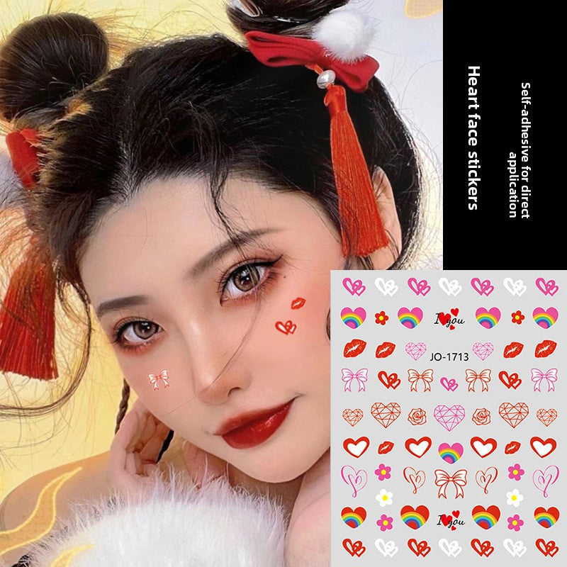 [PERFECT FOR CHRISTMAS] Makeup Face Accessories