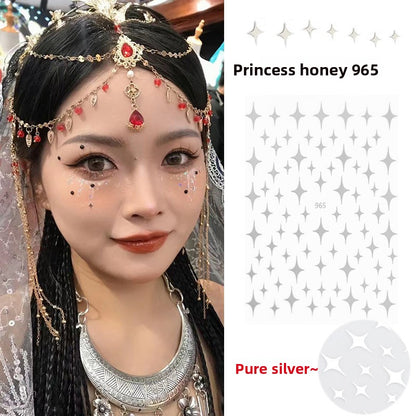 [PERFECT FOR CHRISTMAS] Makeup Face Accessories