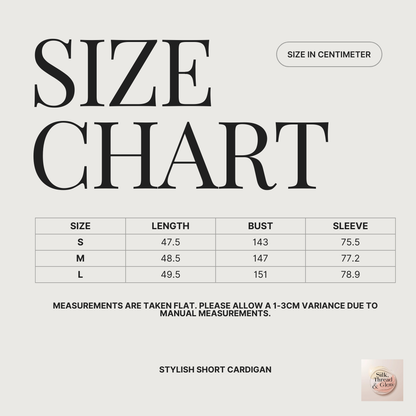 Stylish short cardigan