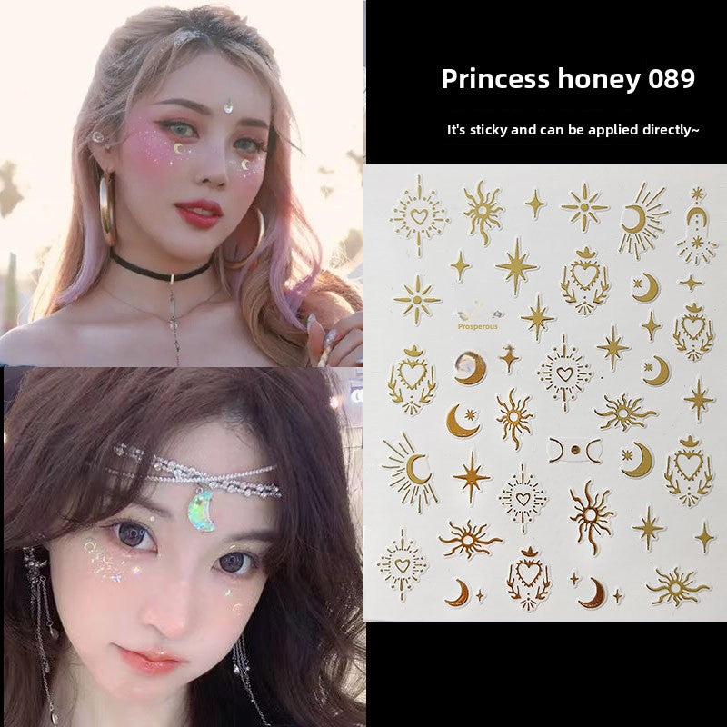 [PERFECT FOR CHRISTMAS] Makeup Face Accessories