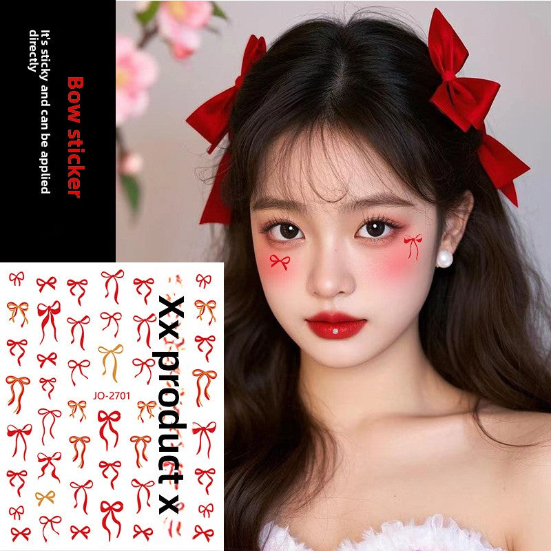 [PERFECT FOR CHRISTMAS] Makeup Face Accessories