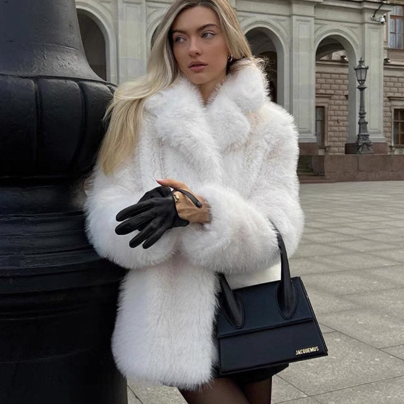 Faux Fur Winter Coat