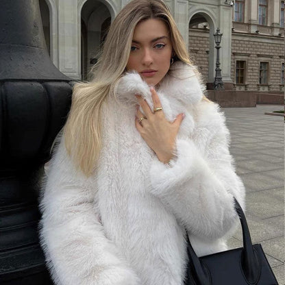 Faux Fur Winter Coat