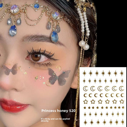 [PERFECT FOR CHRISTMAS] Makeup Face Accessories