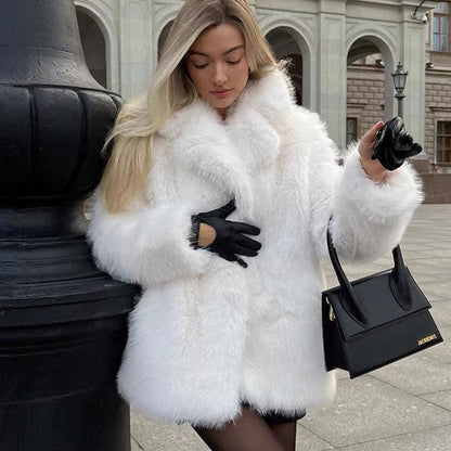 Faux Fur Winter Coat